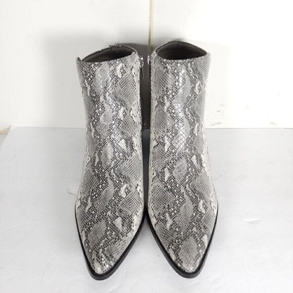 Coconuts by Matisse Women's Astoria US 8, 5M Gray Snake Skin Ankle Booties Boots - Picture 3 of 12